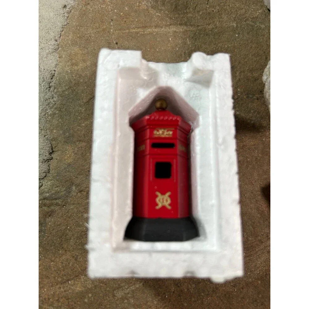 Dept 56 English Post Office Box #5805-0 box  metal accessory